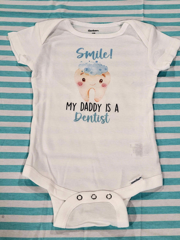 Dental - Baby Boy Girl Clothes Infant Bodysuit Funny Cute Newborn 17 Onesie