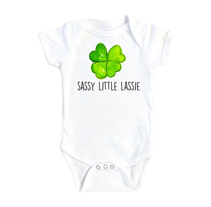 Irish Lassie - Baby Boy Girl Clothes Infant Bodysuit Funny Cute Newborn Onesie