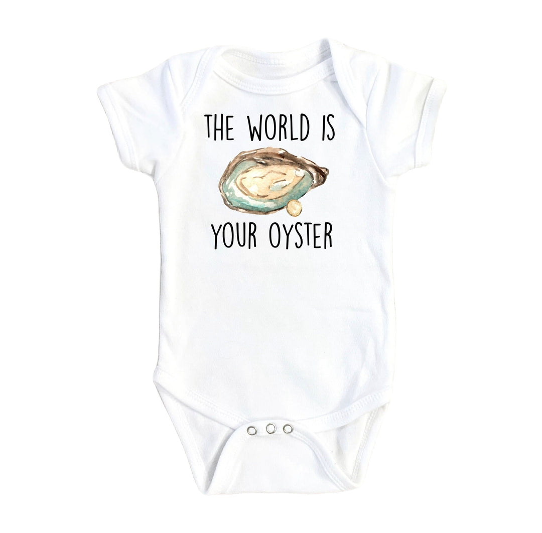 Oyster World - Baby Boy Girl Clothes Infant Bodysuit Funny Cute Newborn Onesie