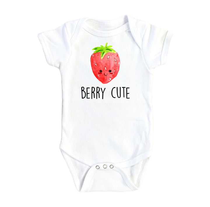 Strawberry Cute - Baby Boy Girl Clothes Infant Bodysuit Funny Newborn 1A Onesie