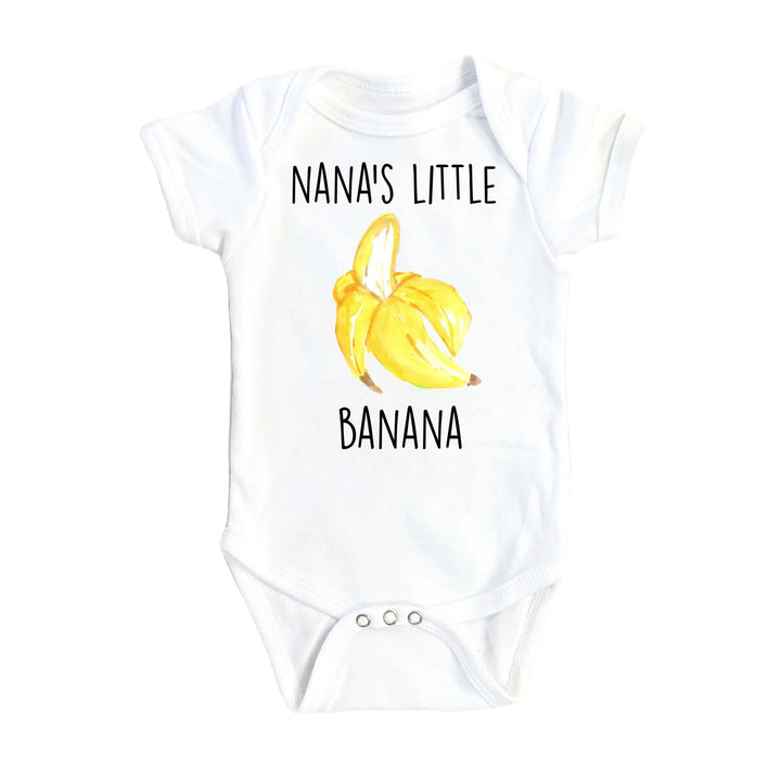 Banana Nana - Baby Boy Girl Clothes Infant Bodysuit Funny Cute Newborn Onesie