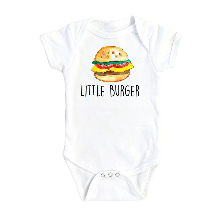 Little Burger - Baby Boy Girl Clothes Infant Bodysuit Funny Cute Newborn Onesie