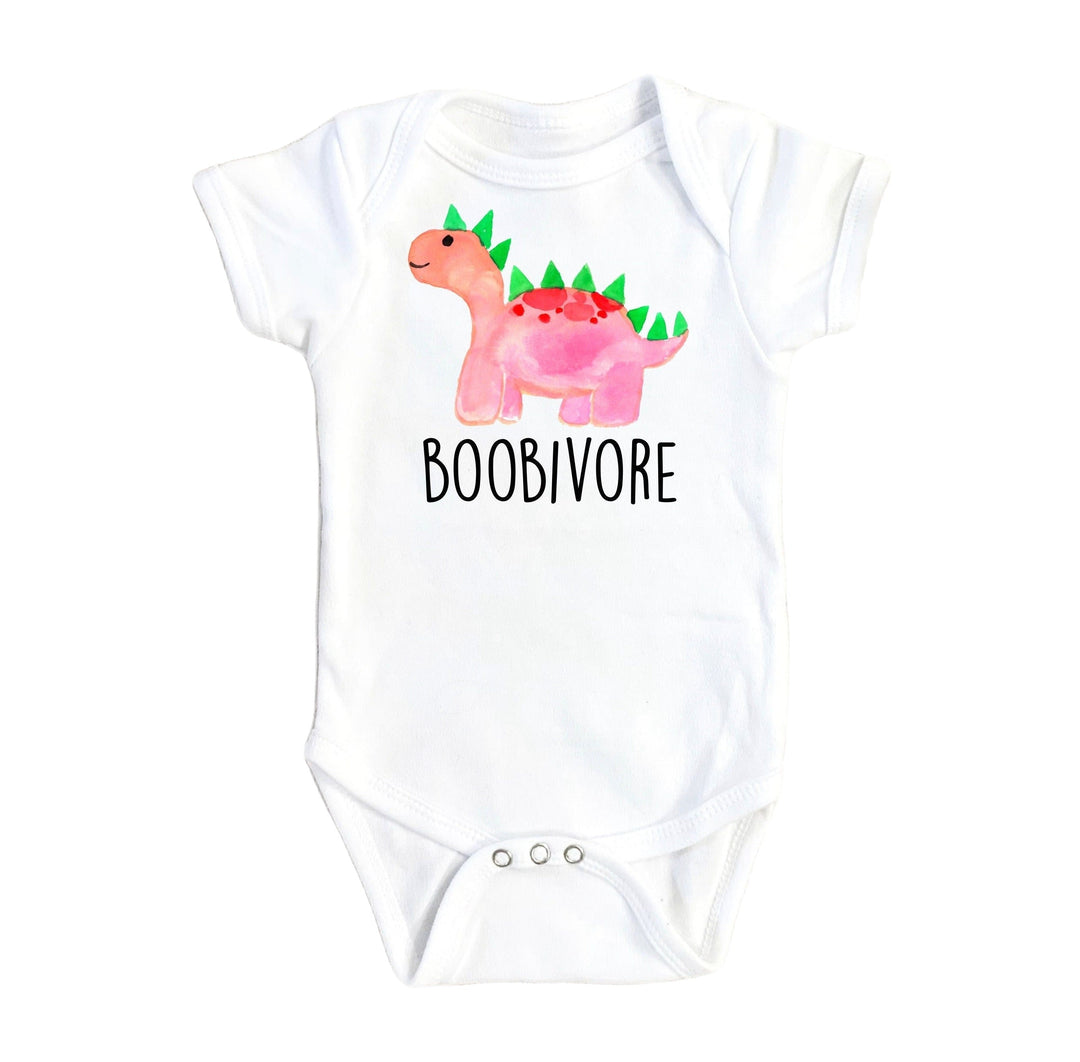 Dinosaur Pink - Baby Boy Girl Clothes Infant Bodysuit Funny Cute Newborn Onesie