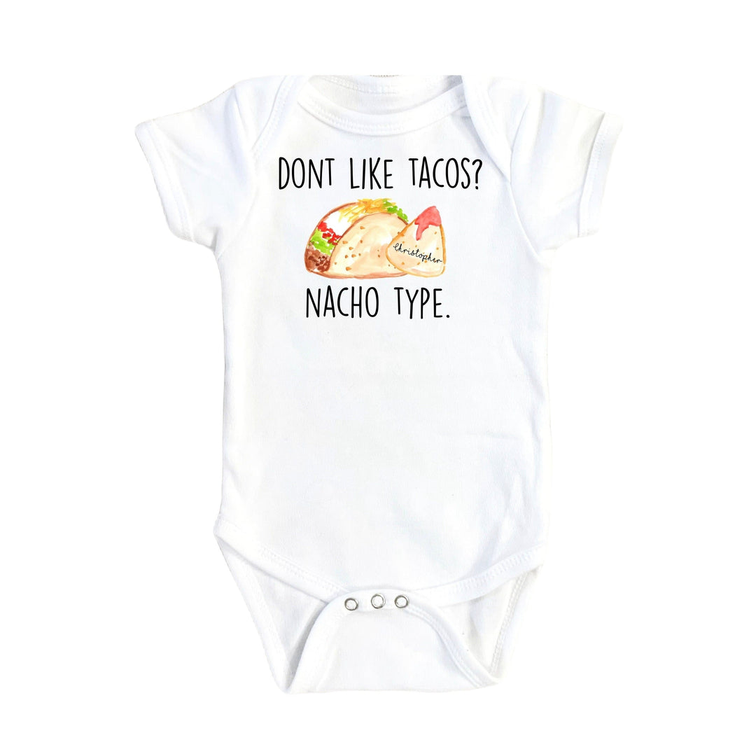 Taco Nacho - Baby Boy Girl Clothes Infant Bodysuit Funny Cute Newborn Onesie