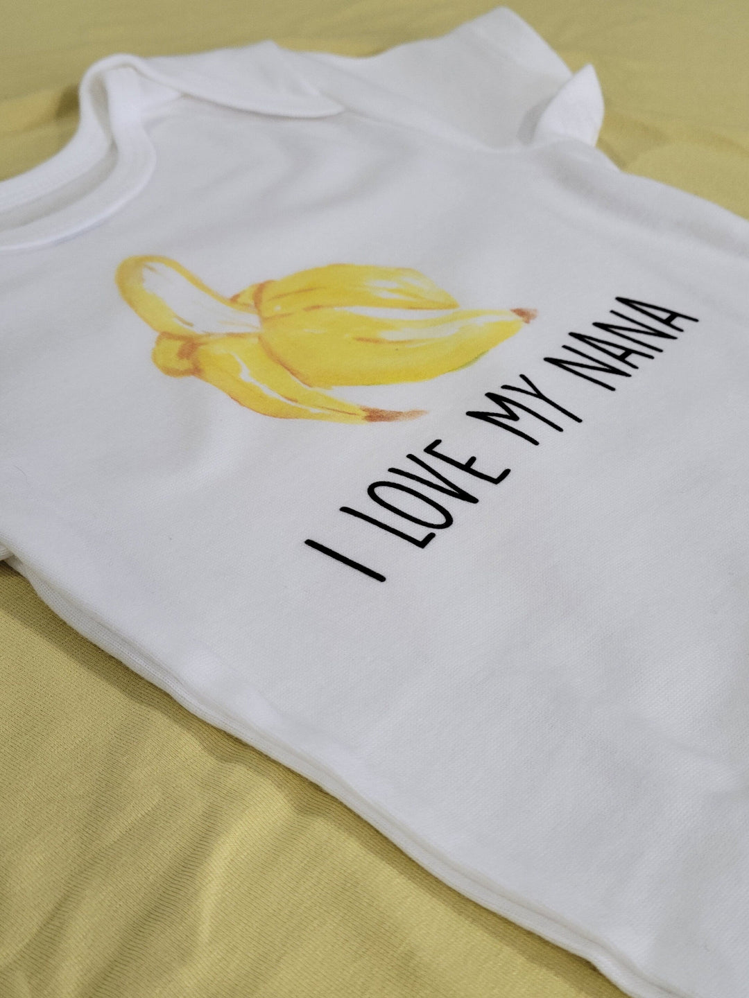 Banana Love Nana - Baby Boy Girl Clothes Infant Bodysuit Funny Cute Newborn Onesie