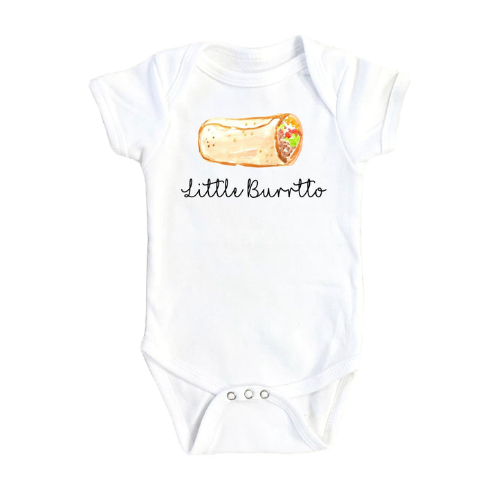 Little Burrito - Baby Boy Girl Clothes Infant Bodysuit Funny Cute Newborn Onesie