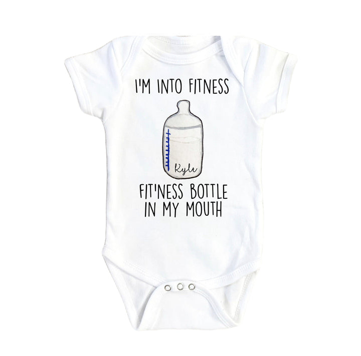 Gym Fitness - Baby Boy Girl Clothes Infant Bodysuit Funny Cute Newborn Onesie