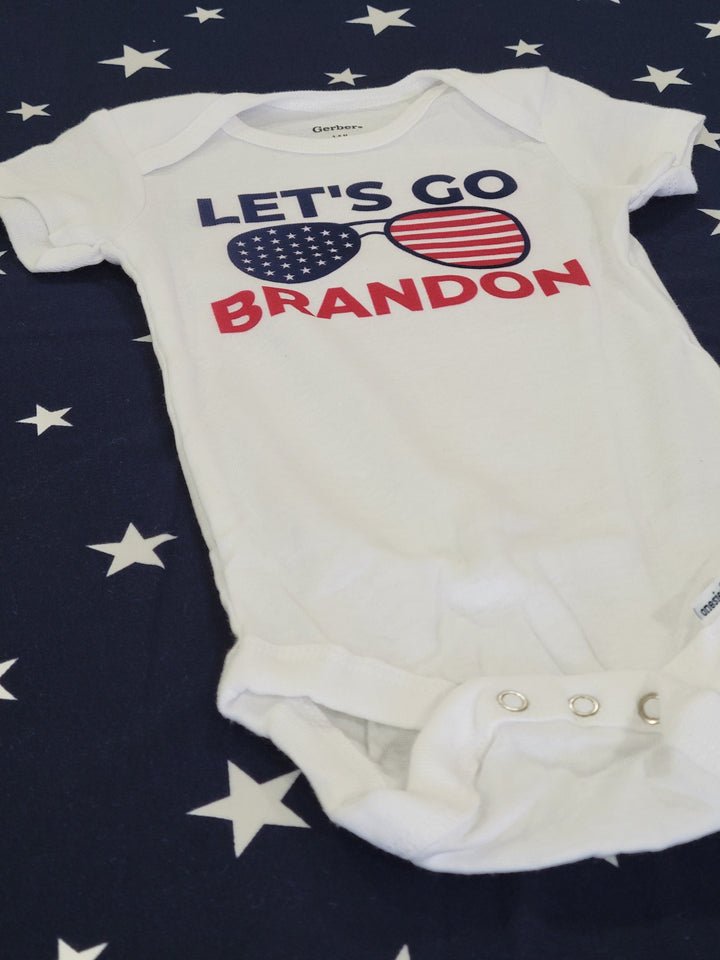 Let’s Go Brandon - Baby Boy Girl Clothes Infant Bodysuit Funny Cute Newborn 1D Onesie