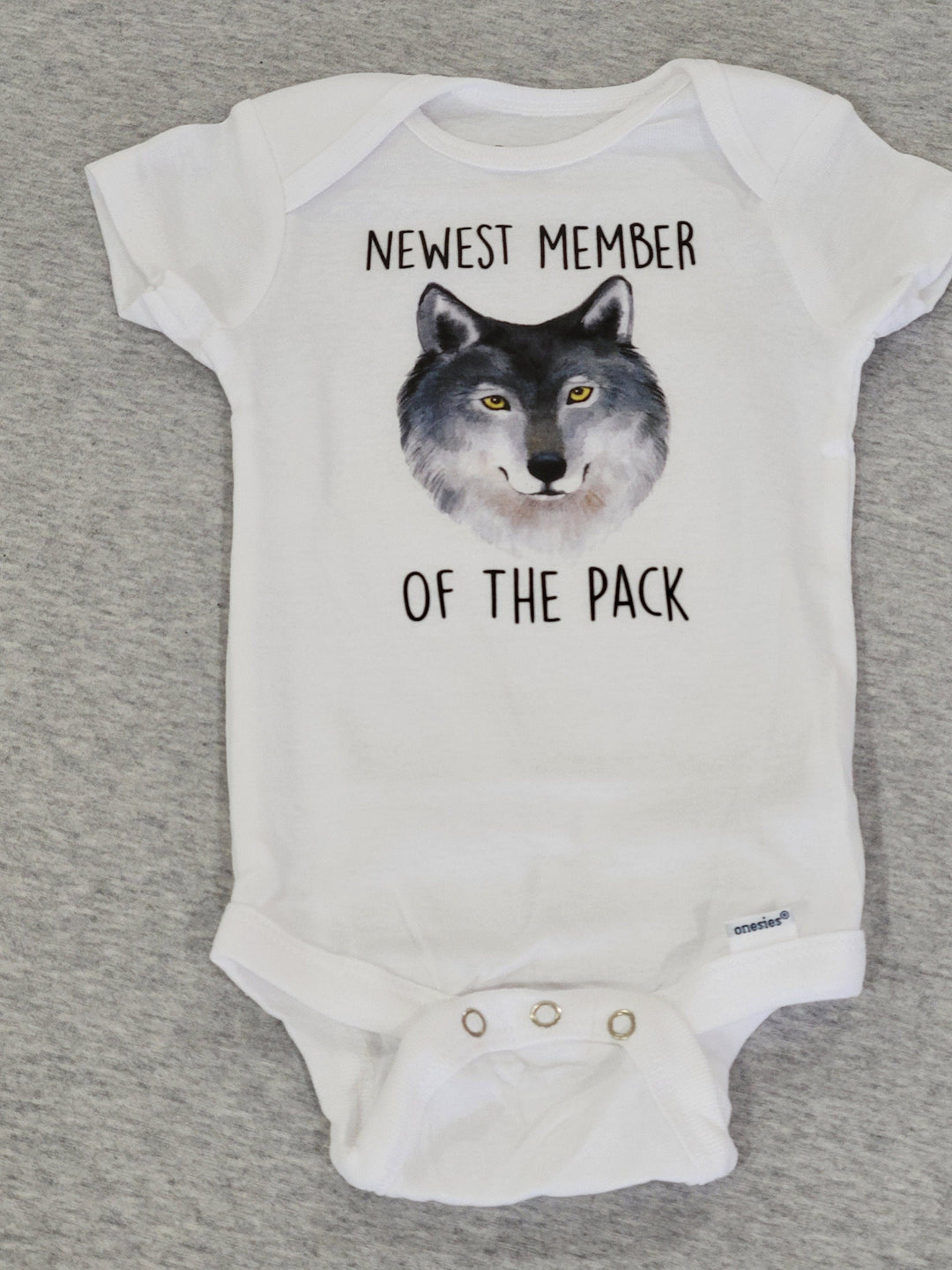 Wolf Pack - Baby Boy Girl Clothes Infant Bodysuit Funny Cute Newborn 1D Onesie