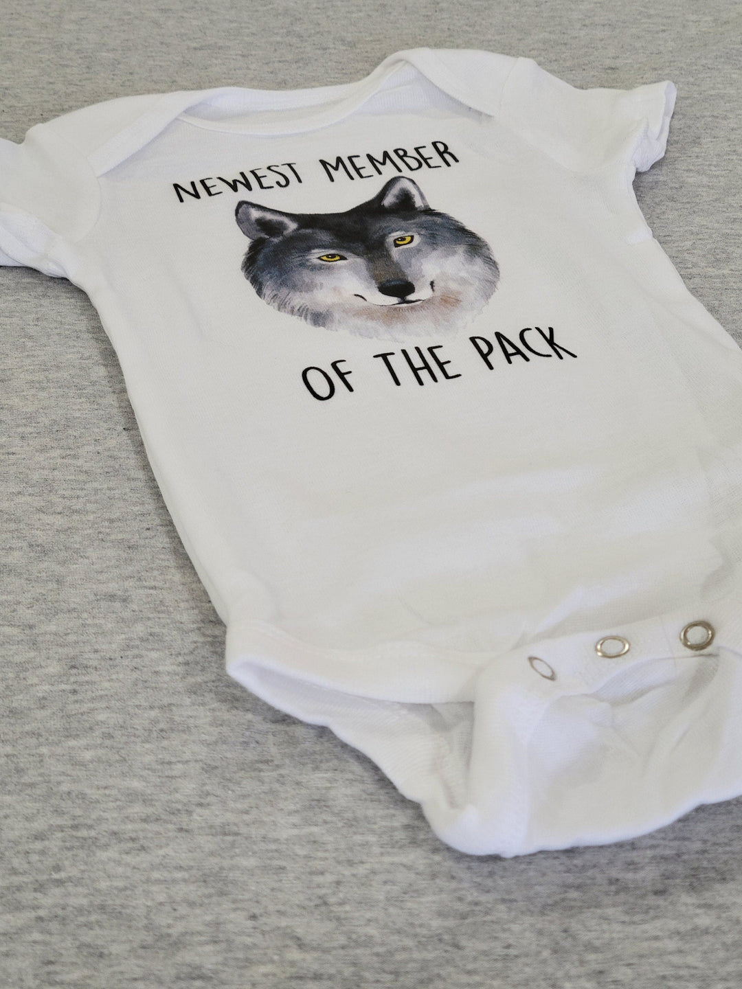 Wolf Pack - Baby Boy Girl Clothes Infant Bodysuit Funny Cute Newborn 1D Onesie