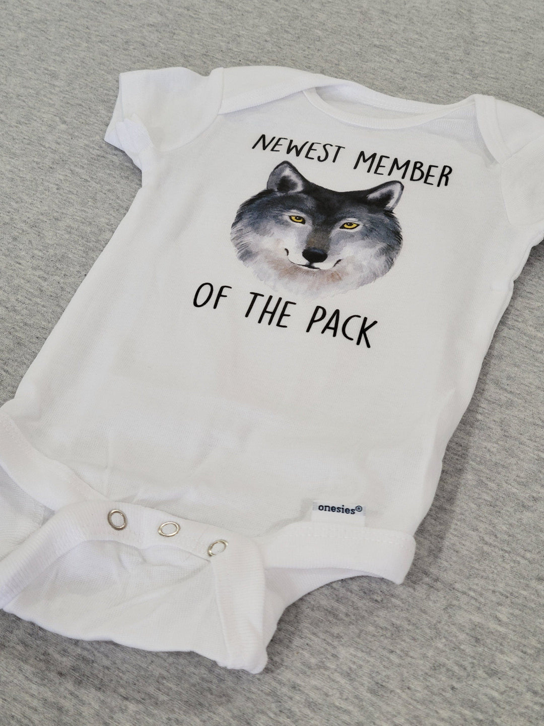 Wolf Pack - Baby Boy Girl Clothes Infant Bodysuit Funny Cute Newborn 1D Onesie