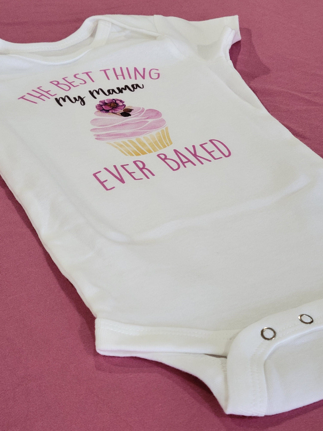 Baking Purple - Baby Boy Girl Clothes Infant Bodysuit Funny Cute Newborn Onesie