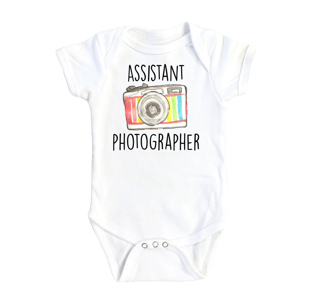 Photographer - Baby Boy Girl Clothes Infant Bodysuit Funny Cute Newborn 1A Onesie