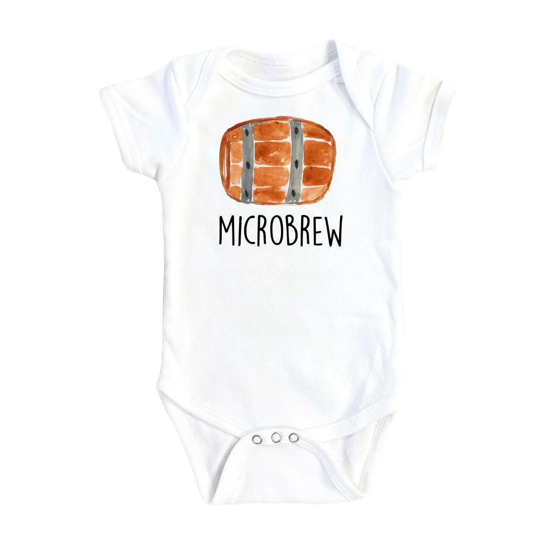 Microbrew Beer - Baby Boy Girl Clothes Infant Bodysuit Funny Cute Newborn Onesie