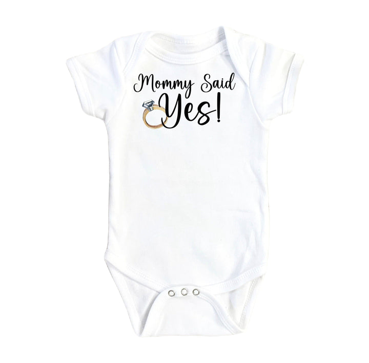 Wedding Mommy - Baby Boy Girl Clothes Infant Bodysuit Funny Cute Newborn Onesie