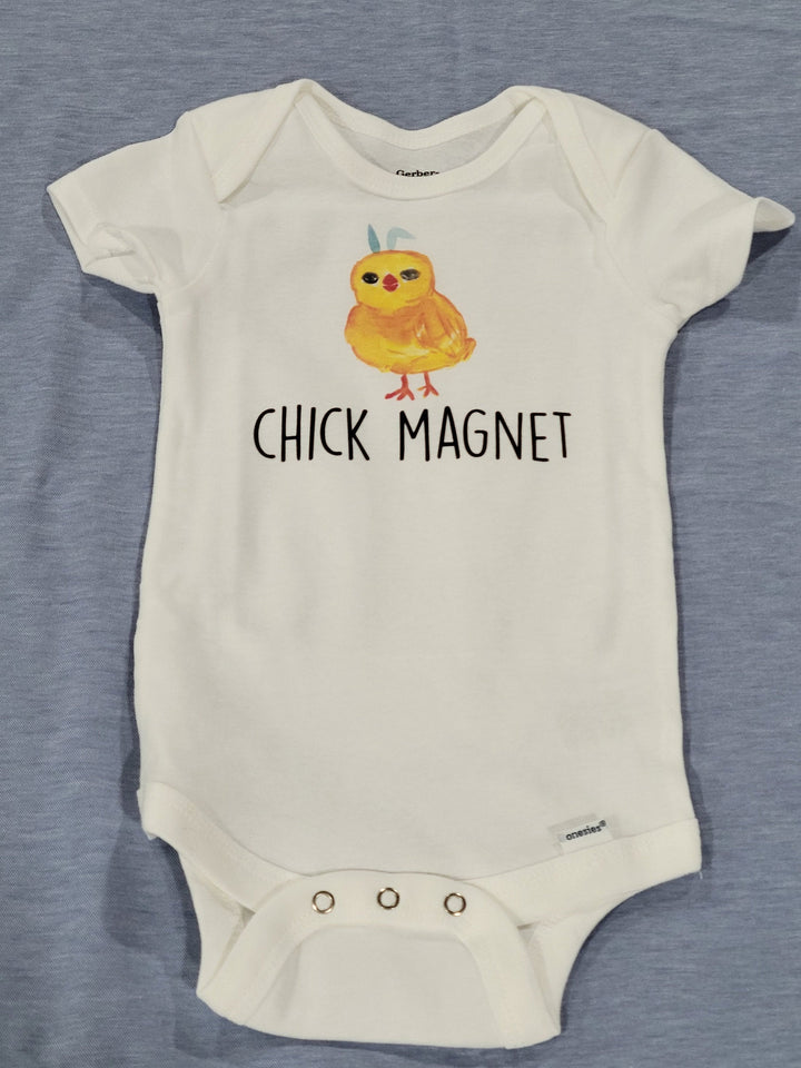 Easter Magnet - Baby Boy Girl Clothes Infant Bodysuit Funny Cute Newborn Onesie