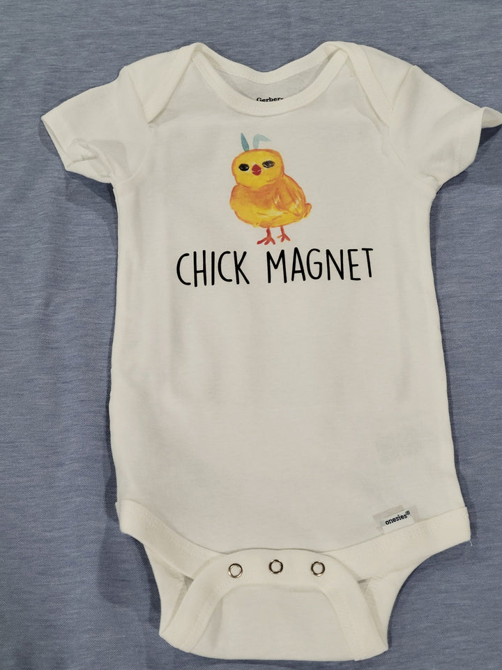 Easter Magnet - Baby Boy Girl Clothes Infant Bodysuit Funny Cute Newborn Onesie