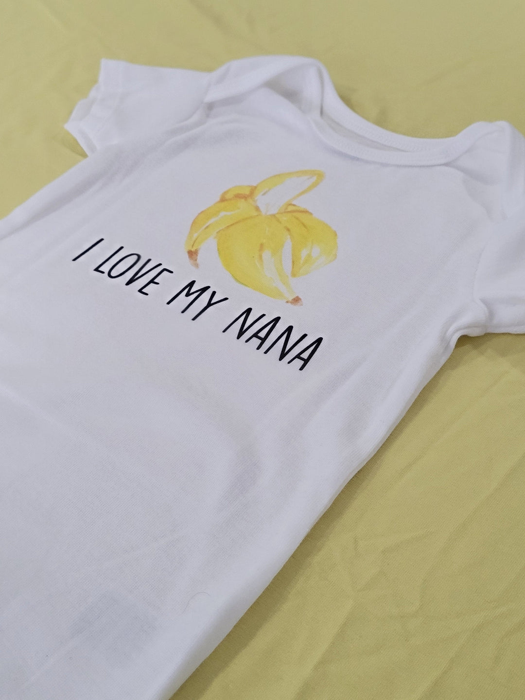 Banana Love Nana - Baby Boy Girl Clothes Infant Bodysuit Funny Cute Newborn Onesie