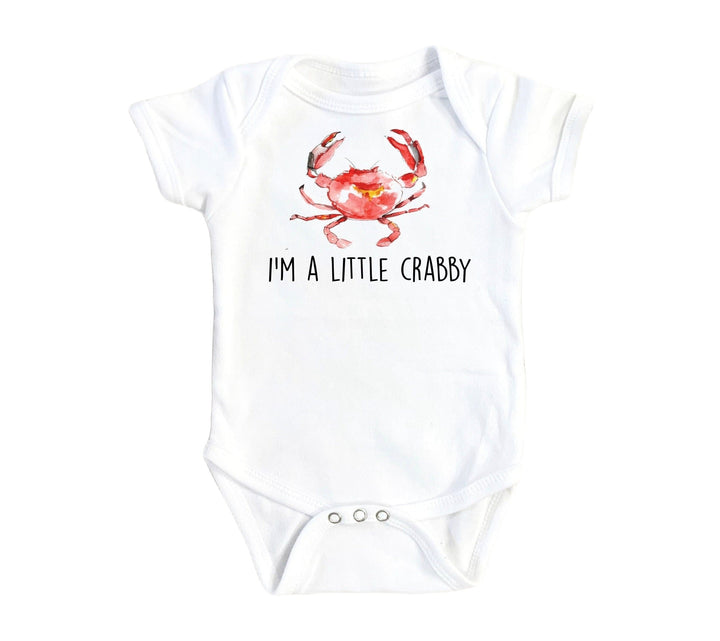 Crabby Crab - Baby Boy Girl Clothes Infant Bodysuit Funny Cute Newborn Onesie