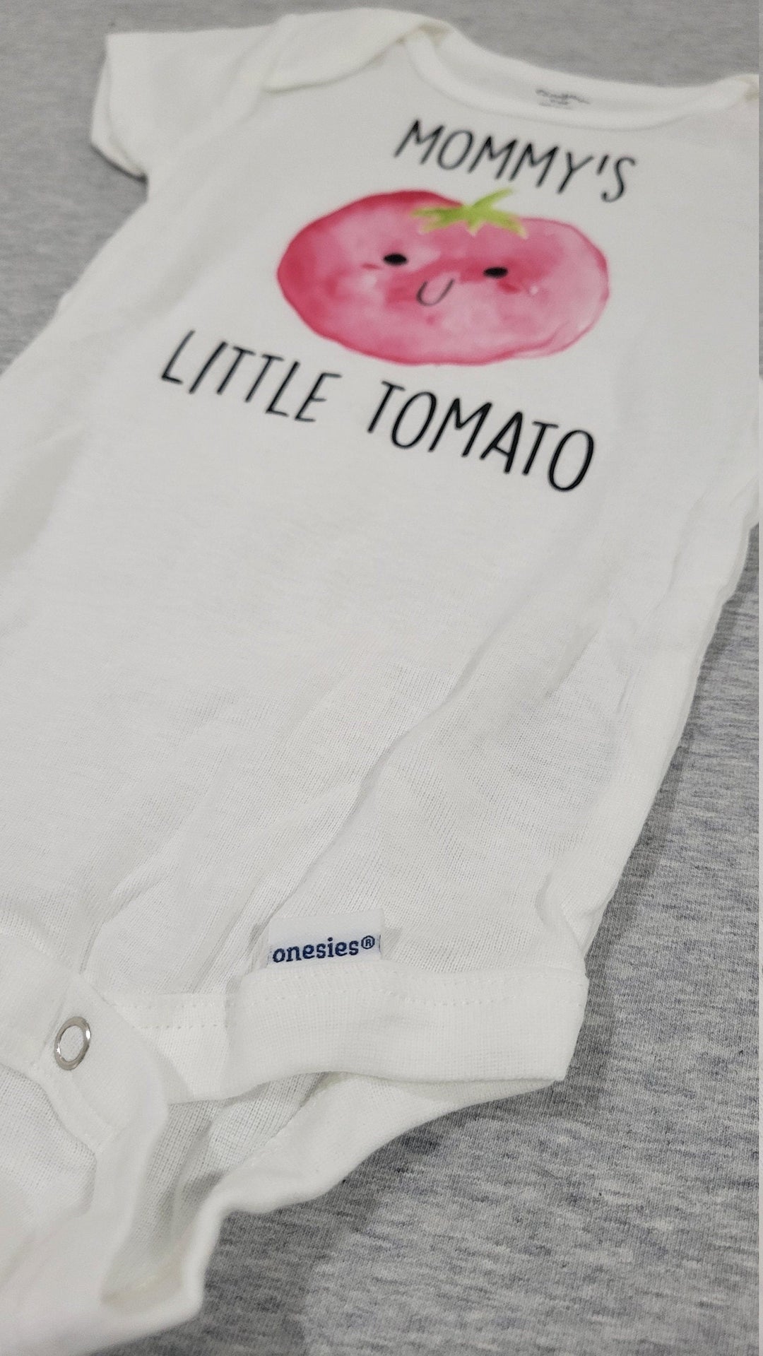 Tomato Mommy - Baby Boy Girl Clothes Infant Bodysuit Funny Cute Newborn Onesie