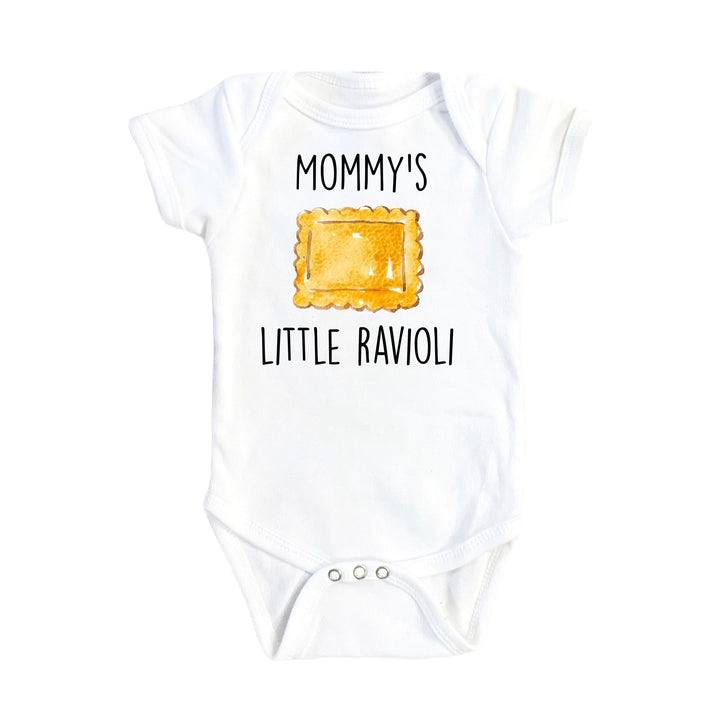 Italian Mommy Pasta - Baby Boy Girl Clothes Infant Bodysuit Funny Cute Newborn Onesie