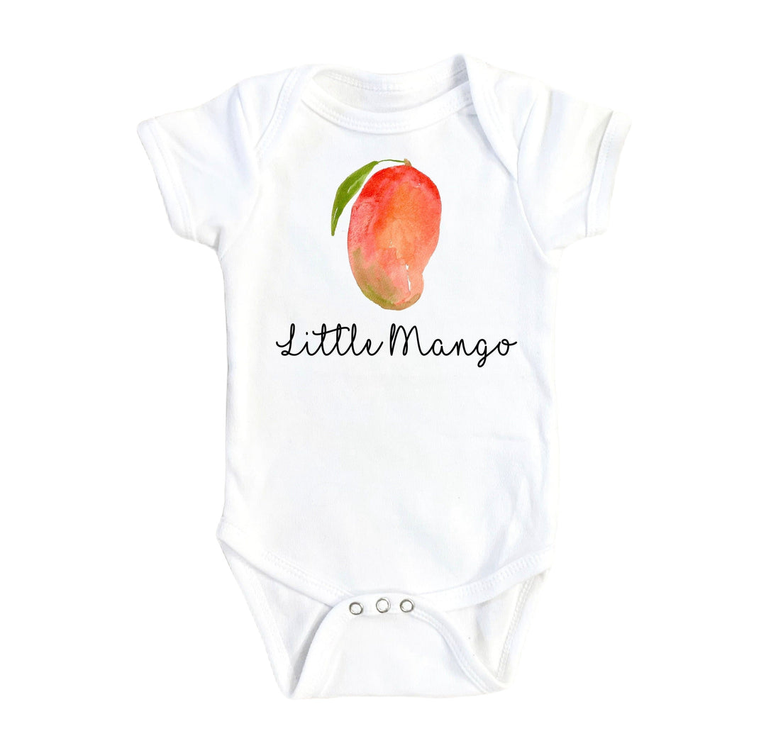 Little Mango - Baby Boy Girl Clothes Infant Bodysuit Funny Cute Newborn 1B Onesie