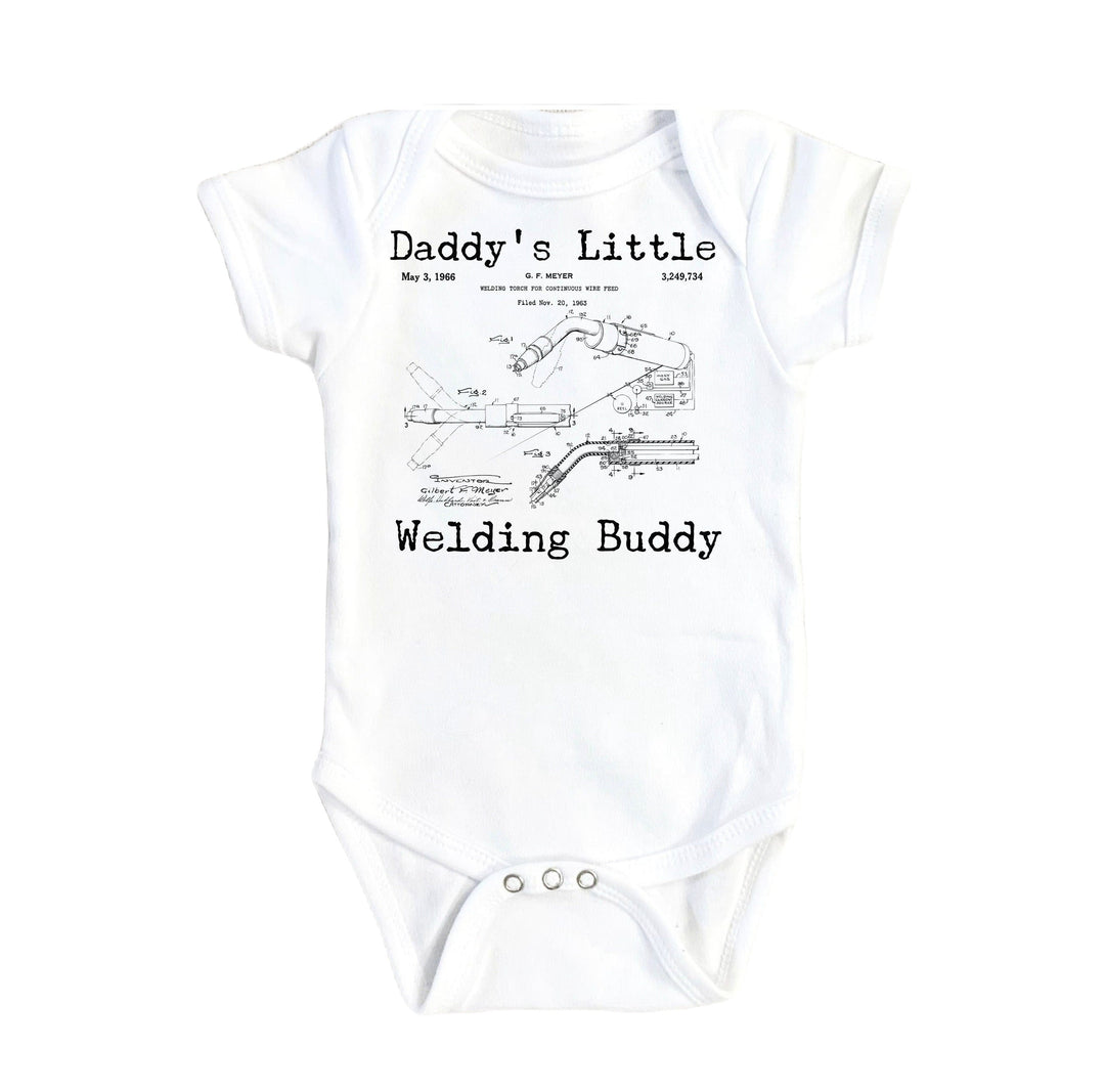 Welding Patent - Baby Boy Girl Clothes Infant Bodysuit Funny Cute Newborn Onesie