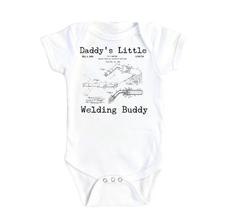 Welding Patent - Baby Boy Girl Clothes Infant Bodysuit Funny Cute Newborn Onesie