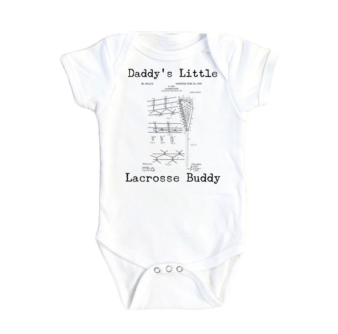 Lacrosse Patent - Baby Boy Girl Clothes Infant Bodysuit Funny Cute Newborn Onesie