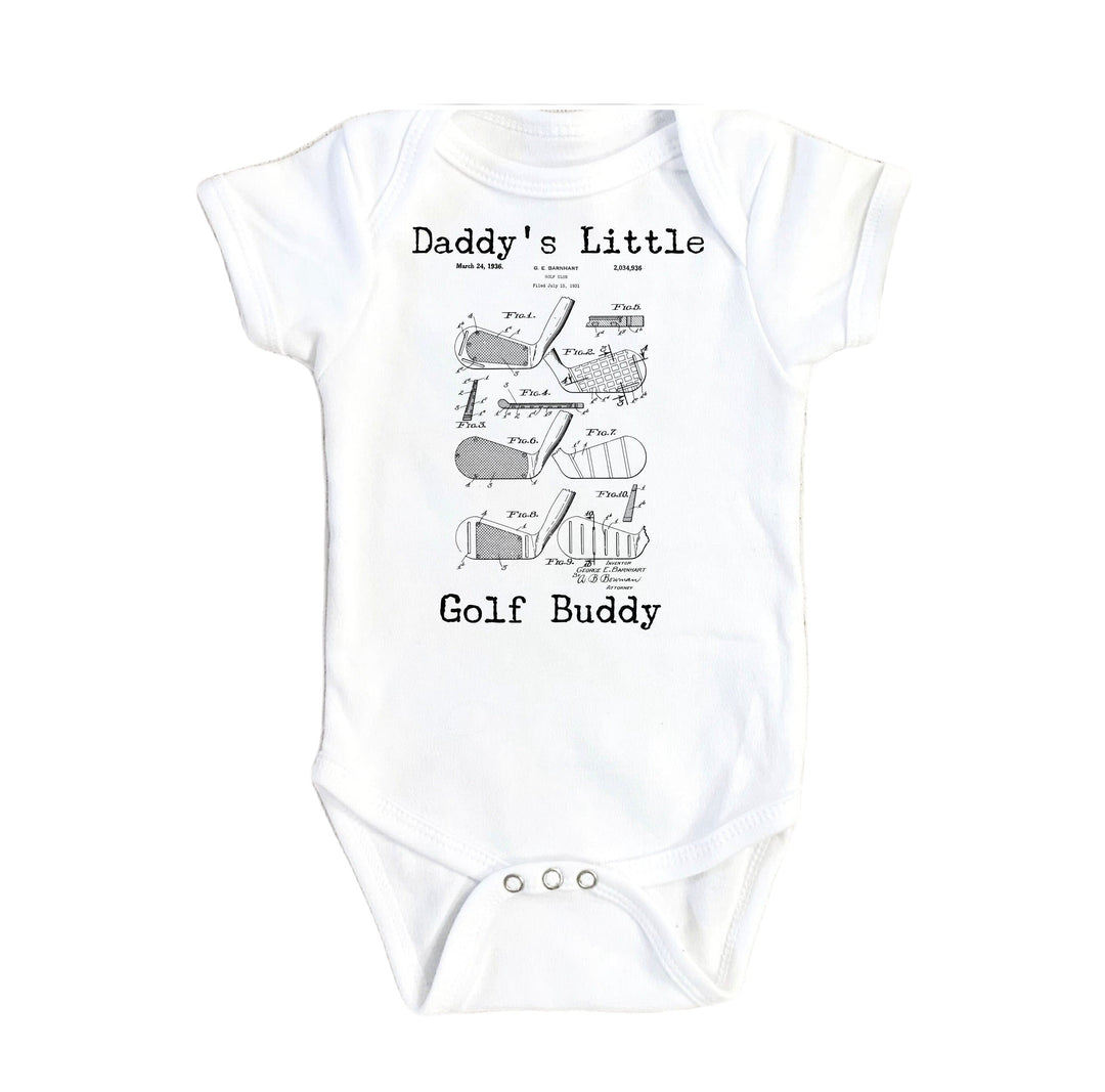 Golf Patent - Baby Boy Girl Clothes Infant Bodysuit Funny Cute Newborn Onesie