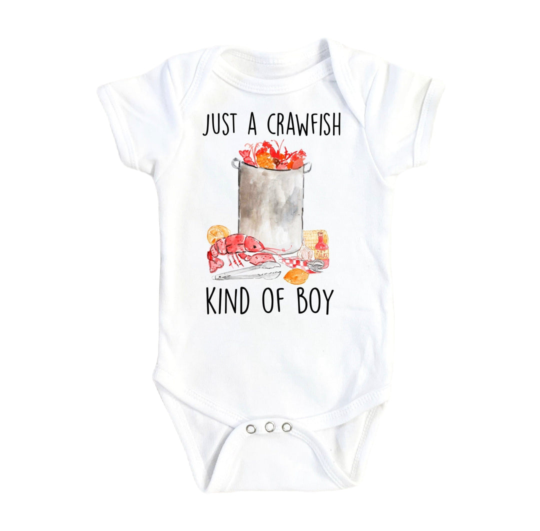 Crawfish Boy - Baby Girl Clothes Infant Bodysuit Funny Cute Newborn Onesie