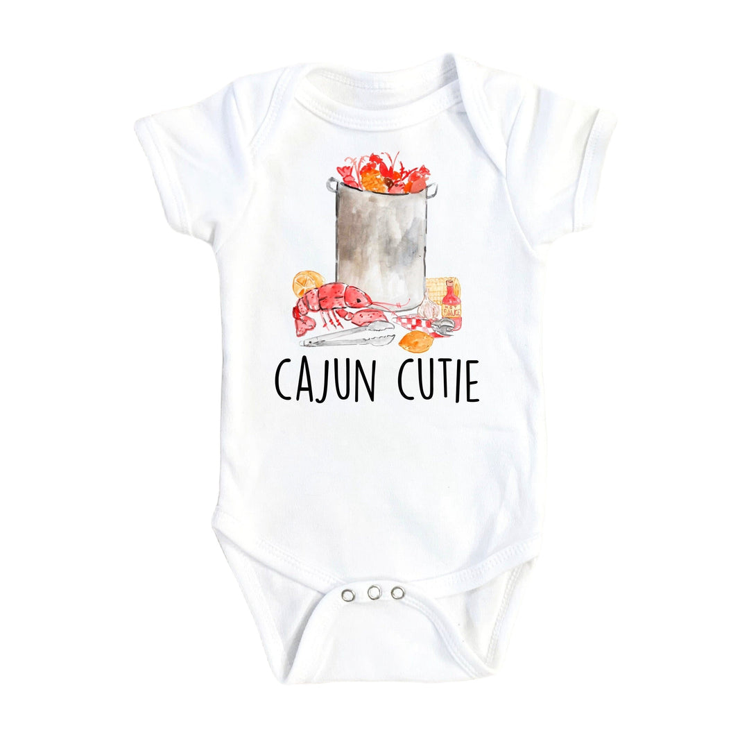 Cajun Cutie - Baby Boy Girl Clothes Infant Bodysuit Funny Cute Newborn Onesie