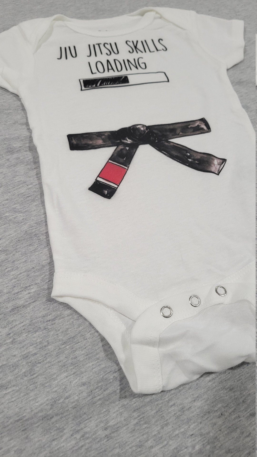 Jiu Jitsu Skills - Baby Boy Girl Clothes Infant Bodysuit Funny Cute Newborn Onesie