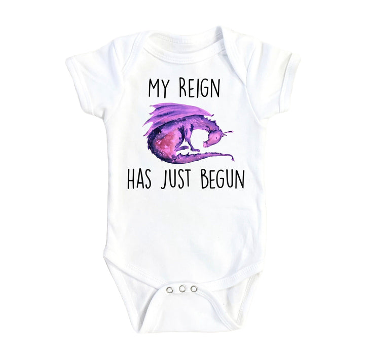 Dragon Purple - Baby Boy Girl Clothes Infant Bodysuit Funny Cute Newborn Onesie