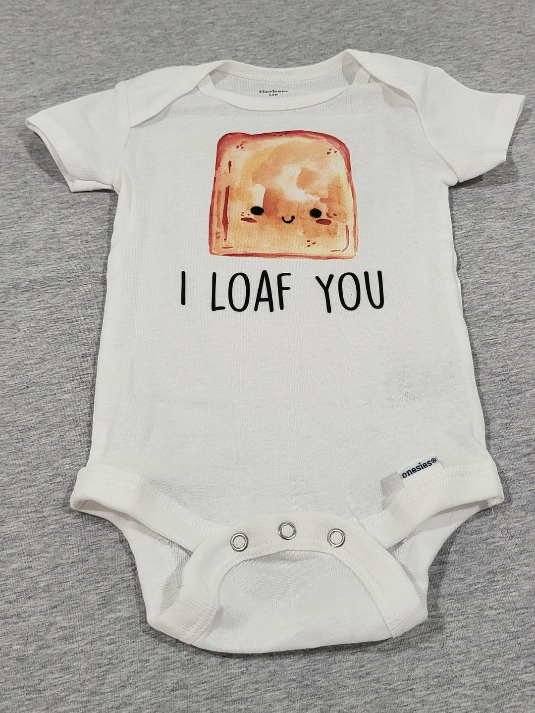 Bread Bakery - Baby Boy Girl Clothes Infant Bodysuit Funny Cute Newborn Onesie