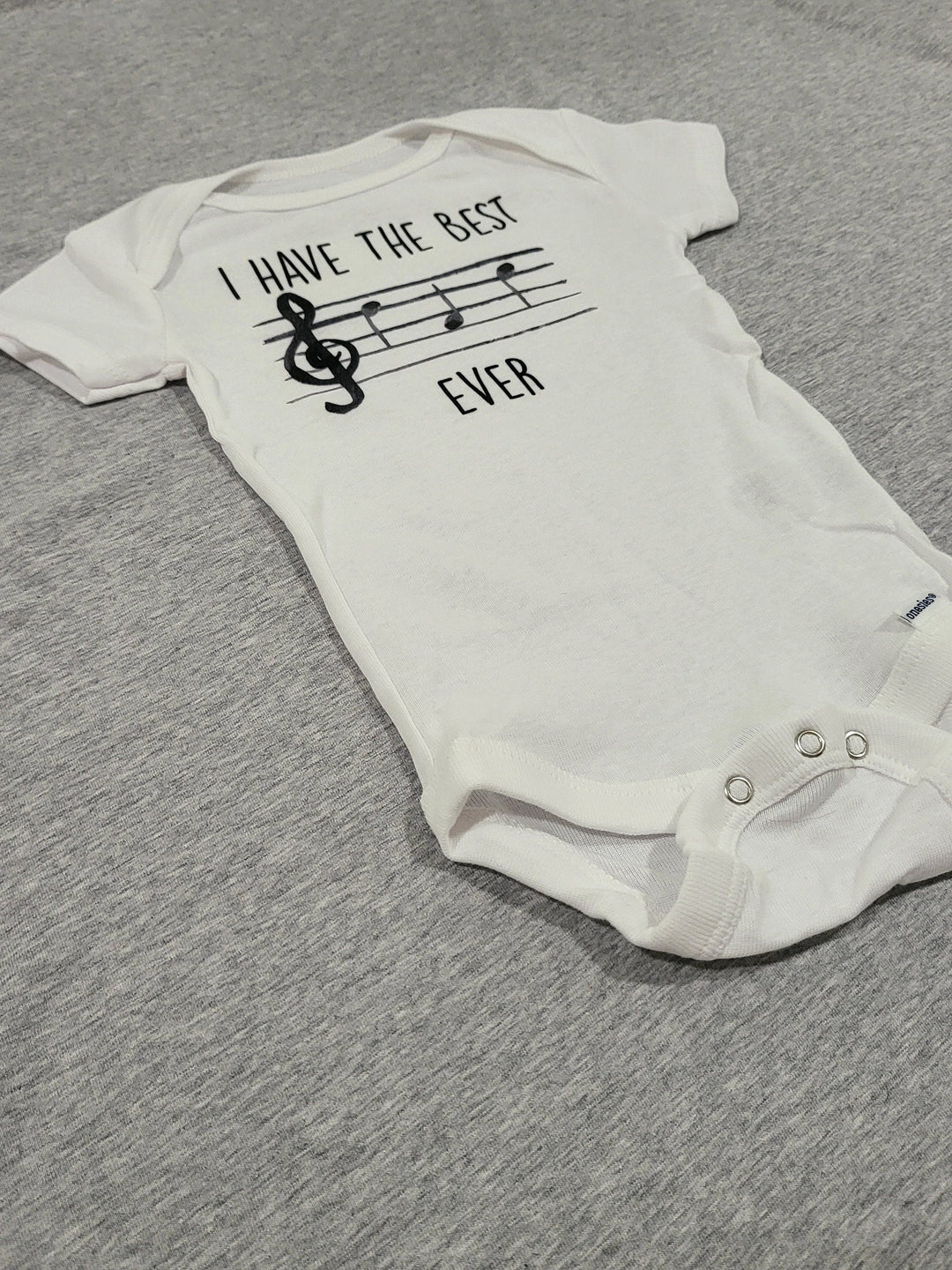 Best Dad Musician - Baby Boy Girl Clothes Infant Bodysuit Funny Cute Newborn Onesie