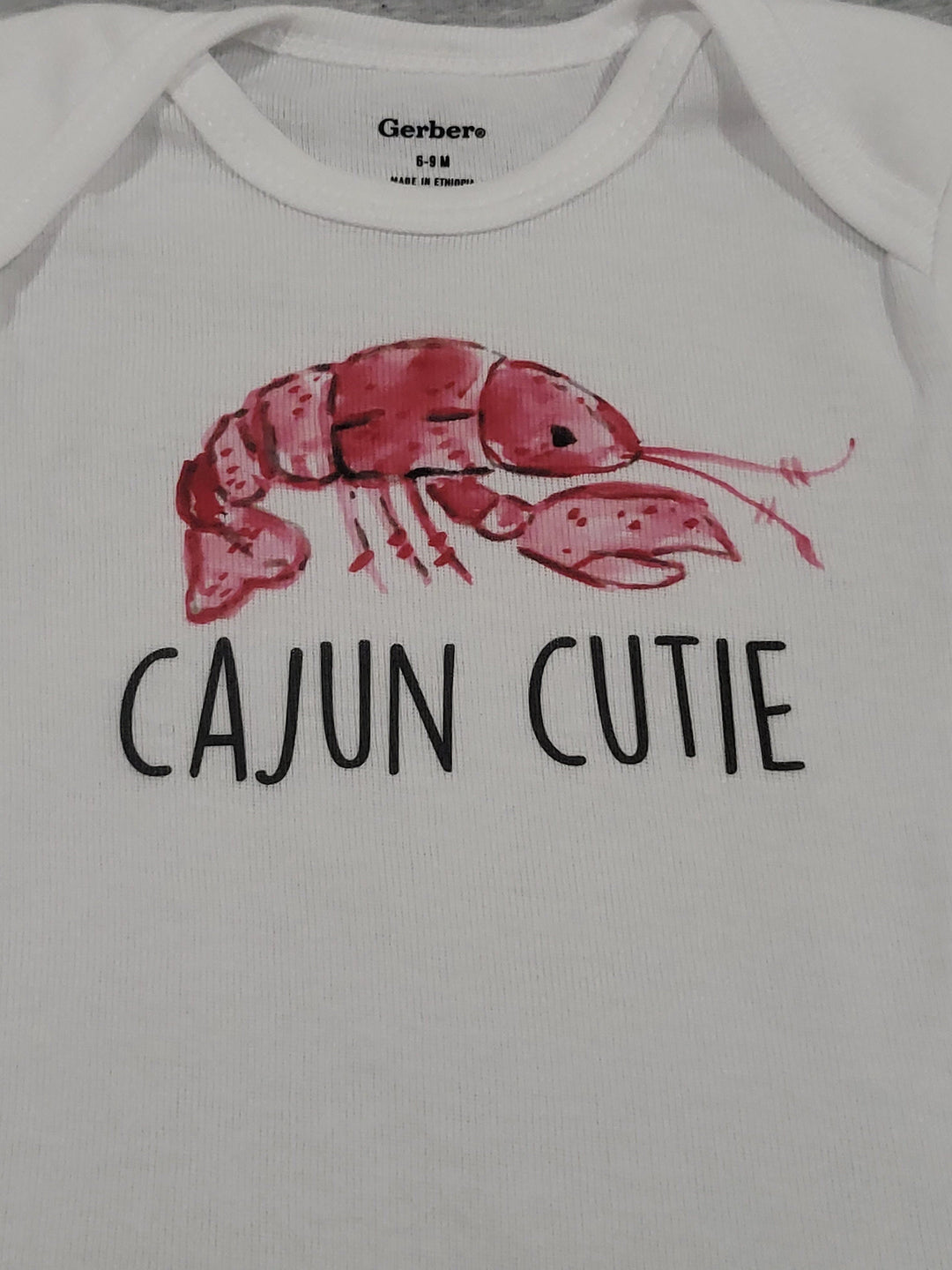 Cajun Cutie - Baby Boy Girl Clothes Infant Bodysuit Funny Cute Newborn Onesie