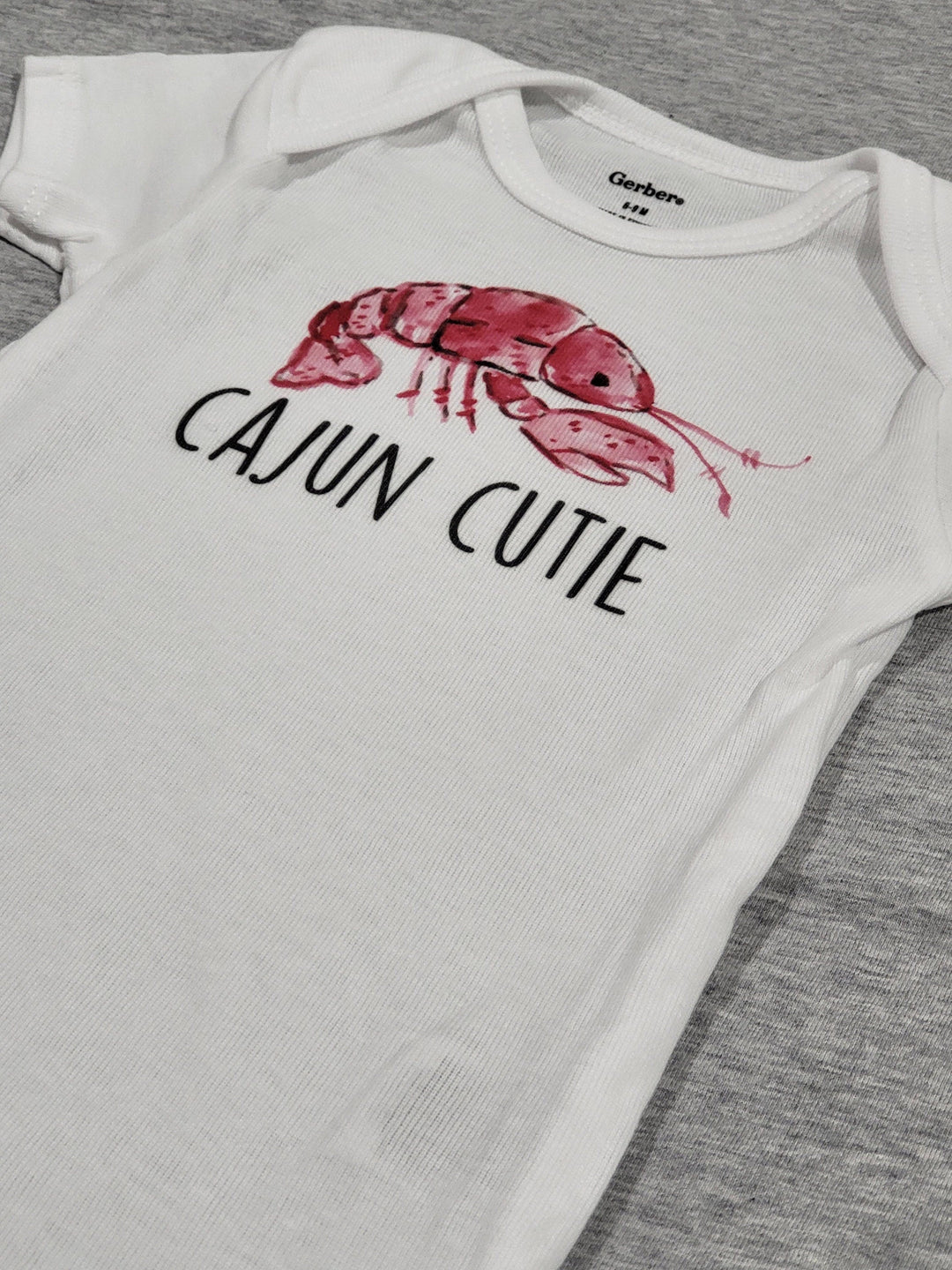 Cajun Cutie - Baby Boy Girl Clothes Infant Bodysuit Funny Cute Newborn Onesie