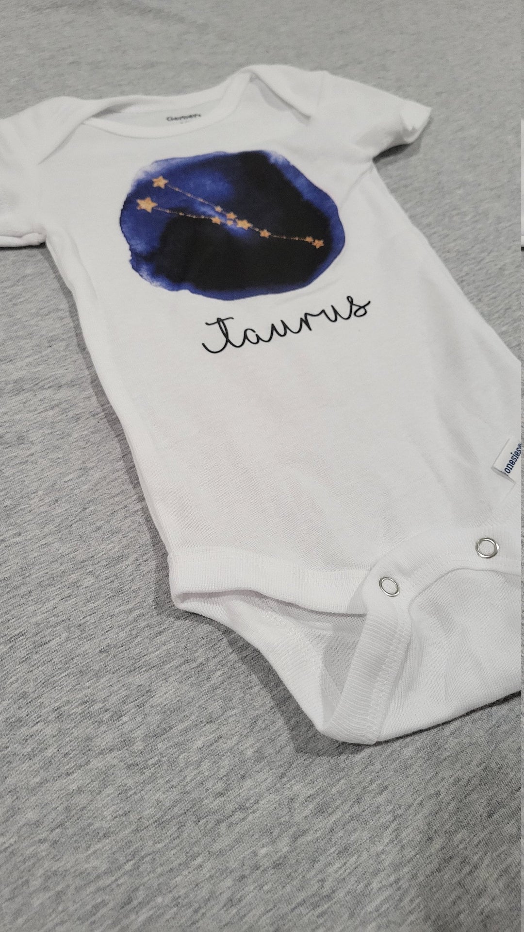 Taurus Zodiac - Baby Boy Girl Clothes Infant Bodysuit Funny Cute Newborn Onesie