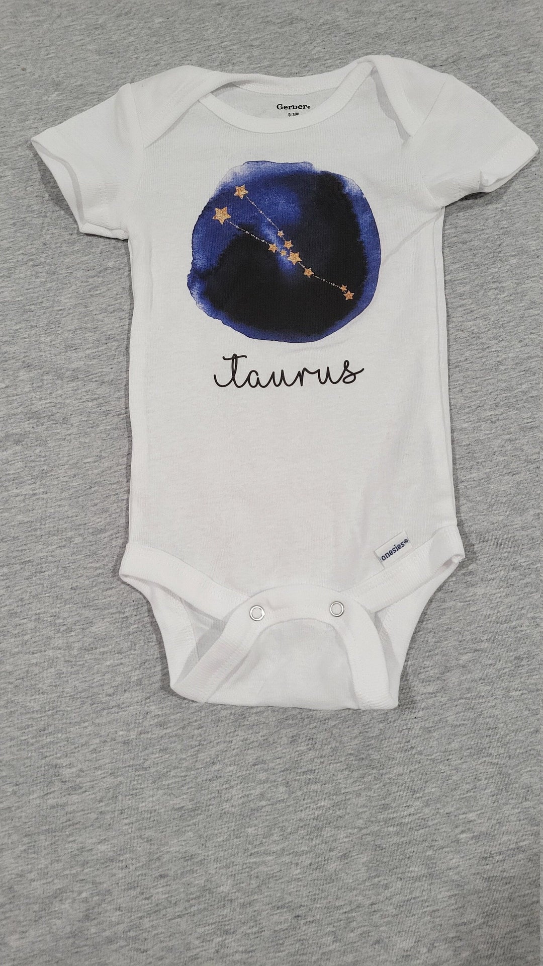 Taurus Zodiac - Baby Boy Girl Clothes Infant Bodysuit Funny Cute Newborn Onesie