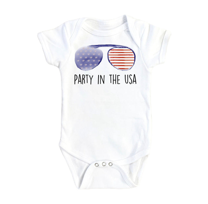 Patriotic July 4Th - Baby Boy Girl Clothes Infant Bodysuit Funny Cute Newborn 1D Onesie