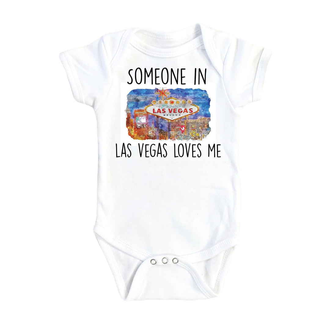 Las Vegas Scene - Baby Boy Girl Clothes Infant Bodysuit Funny Cute Newborn Onesie