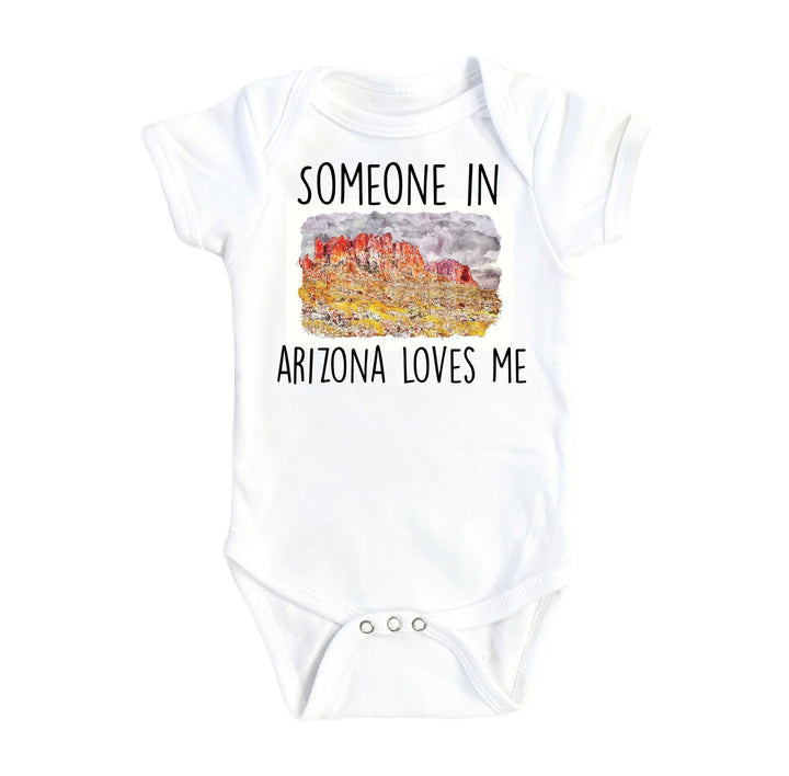 Arizona Scene - Baby Boy Girl Clothes Infant Bodysuit Funny Cute Newborn Onesie