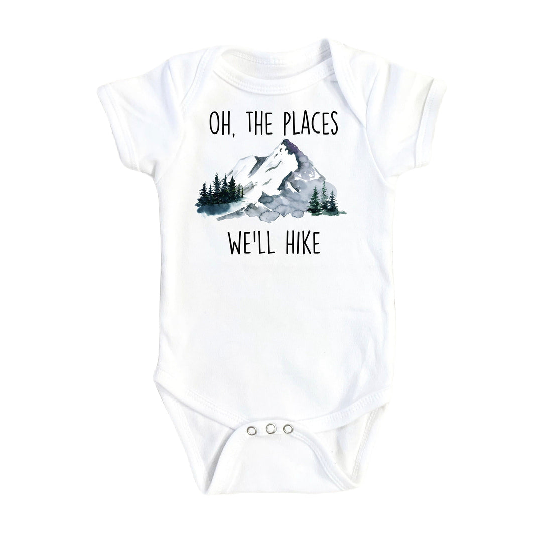 Mountain Hike - Baby Boy Girl Clothes Infant Bodysuit Funny Cute Newborn Onesie