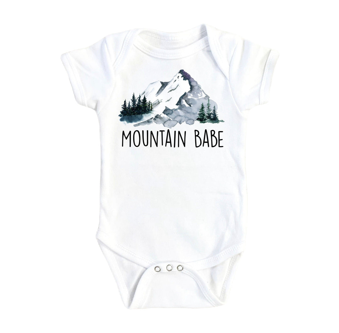 Mountain Babe - Baby Boy Girl Clothes Infant Bodysuit Funny Cute Newborn Onesie