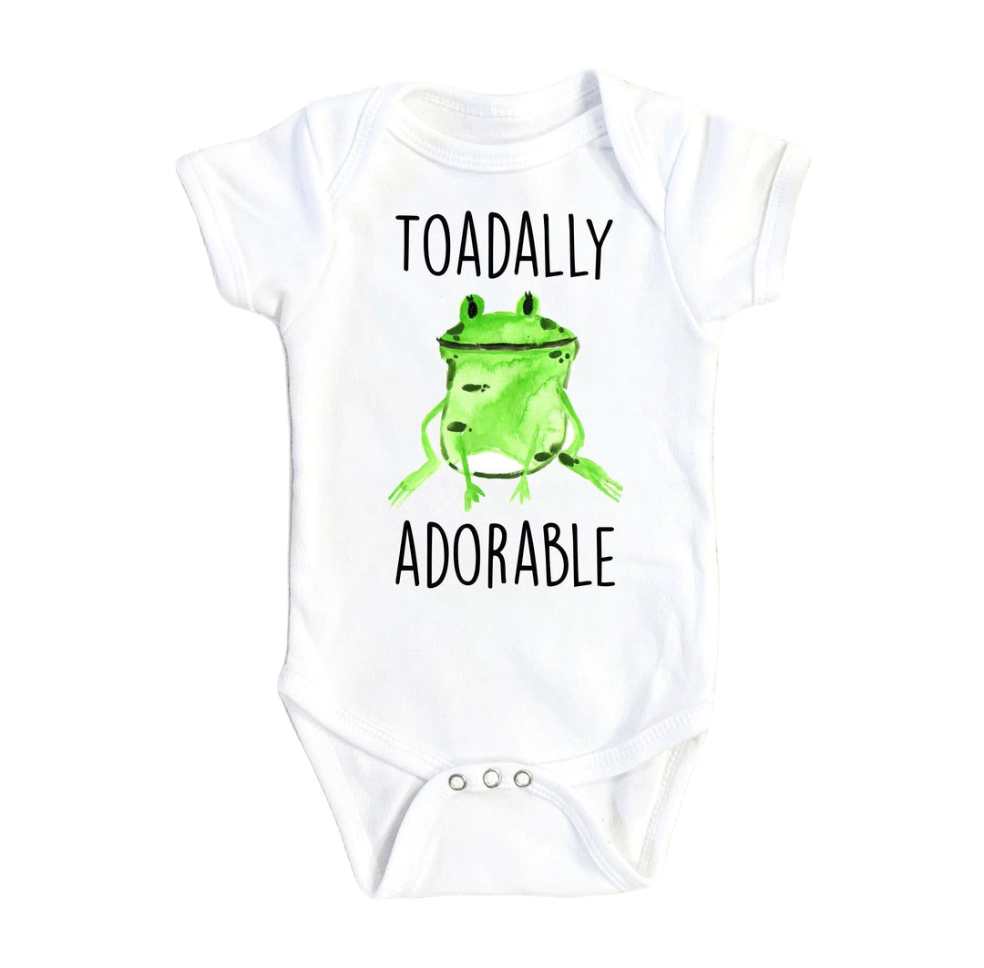 Frog Adorable - Baby Boy Girl Clothes Infant Bodysuit Funny Cute Newborn Onesie