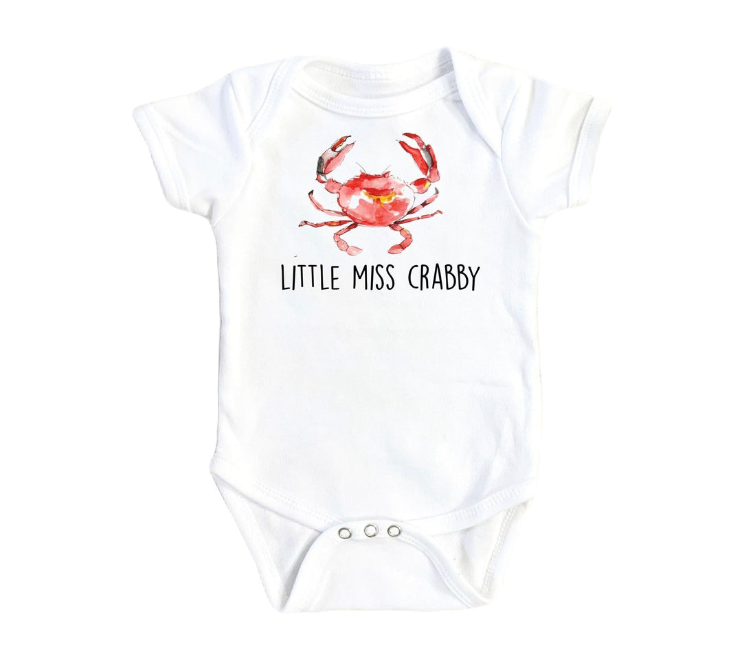 Crabby Crab Girl - Baby Boy Clothes Infant Bodysuit Funny Cute Newborn Onesie