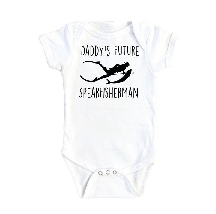 Spearfishing Daddy - Baby Boy Girl Clothes Infant Bodysuit Funny Cute Newborn Onesie