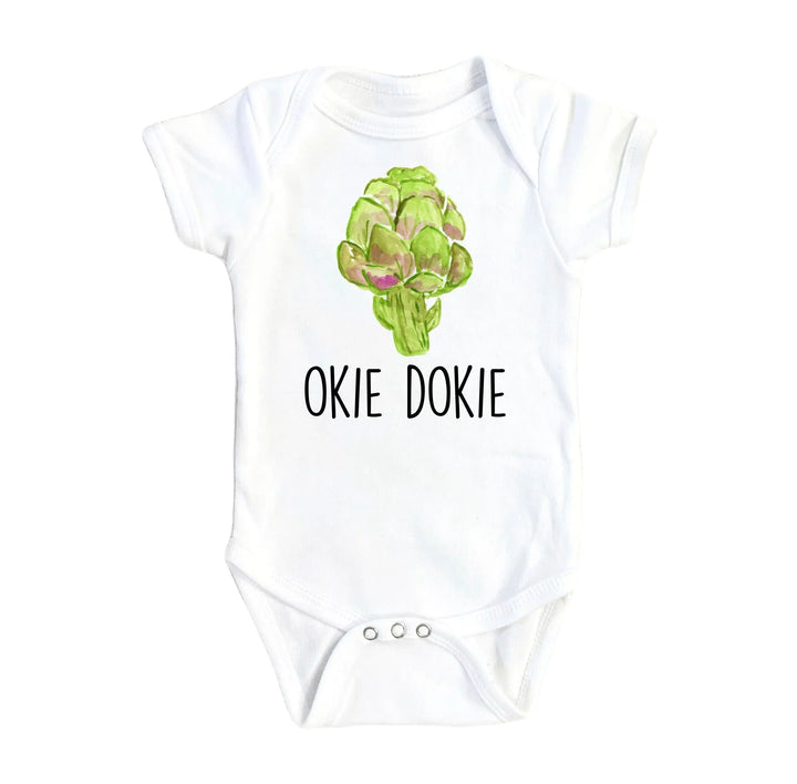 Artichoke Okie - Baby Boy Girl Clothes Infant Bodysuit Funny Cute Newborn Onesie