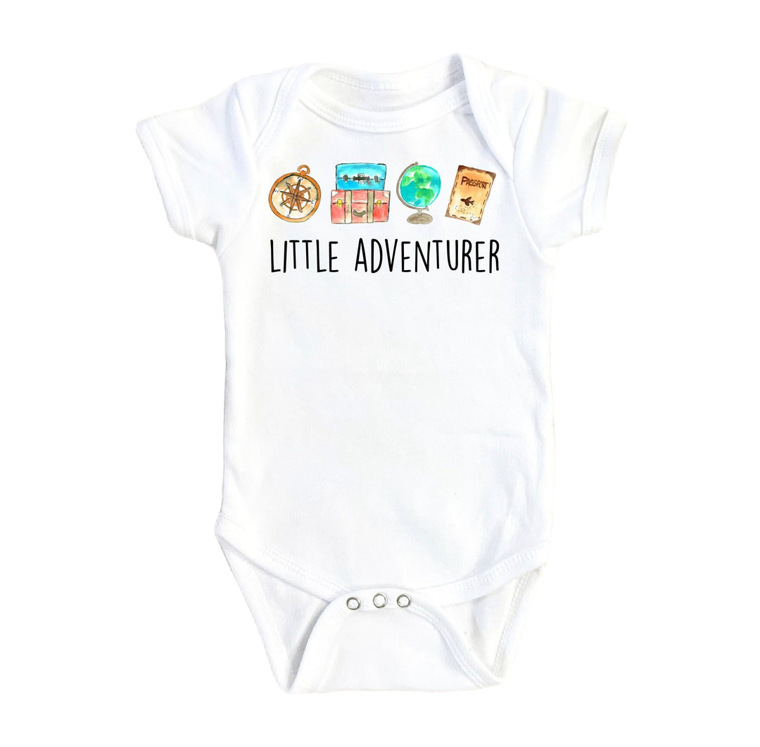 Travel Adventure - Baby Boy Girl Clothes Infant Bodysuit Funny Cute Newborn Onesie